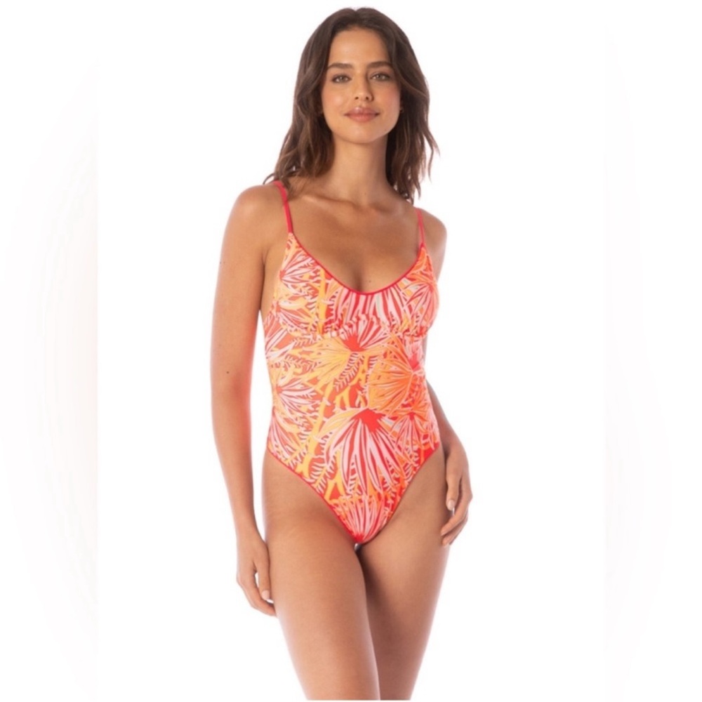 NWT Maaji Coral Crush Celine Underwire One Piece
